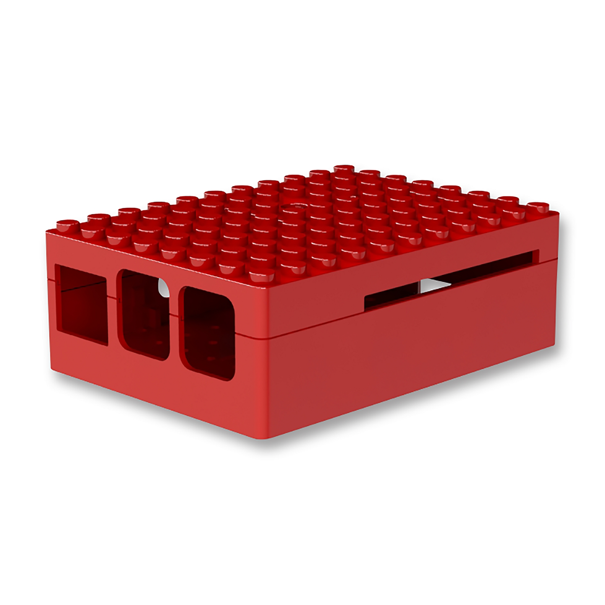 Raspberry Pi PiBlox Case Red